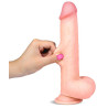 LIKETRUE Gode réaliste Slidy Cock 17 x 4cm